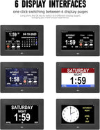 Memwake Digital Alarm Clock, Clock - Image 3
