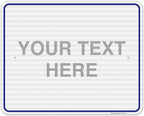 Custom Sign, Personalized Metal Signs, Customize by SigoSigns
