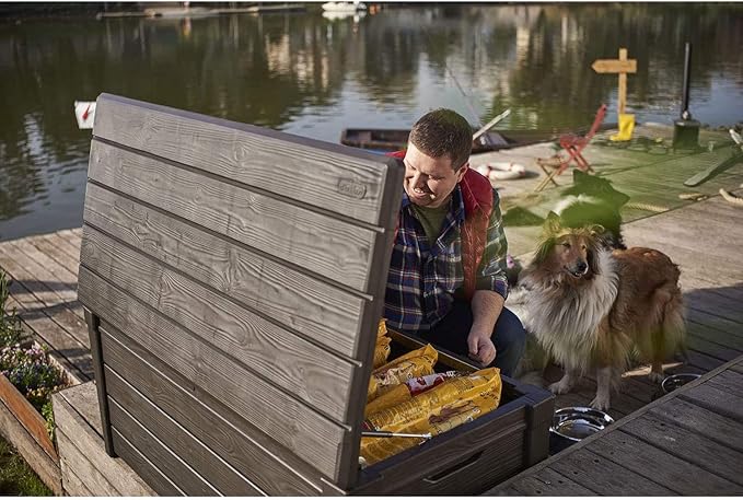 Keter Outdoor Storage Deck Box, - Image 7