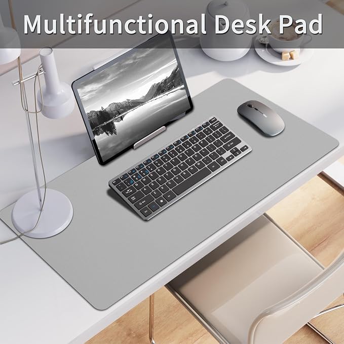 Bloss Large Desk Pad, Desk Pads on Top of Desks, Computer Mat Non-Slip - Image 2