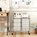 GOFLAME 9-Drawer Rolling Storage Cart, Mobile Utility Cart - Image 2