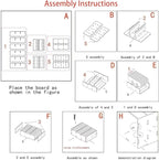 TUSAUW Literature Organizer, 21 Compartments Classroom Mailbox, Desktop File - Image 2