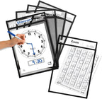 EAI Education SmartPAL® Dry-Erase Sleeves: Black - Set of 10