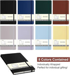 Comix 8 Pack Lined Notebook Journals, 240 Pages, 5.5 x 8.3 inch, Journaling - Image 3