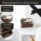 BLU MONACO | Wooden Mail Organizer - Image 4