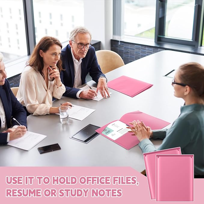 Henoyso 36 Pcs Plastic Folders - Image 5