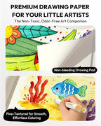 JUPITEARTH Sketch Pads, Acid-Free Thickened Glue-Bound Sketchbook, Art Supplies - Image 3
