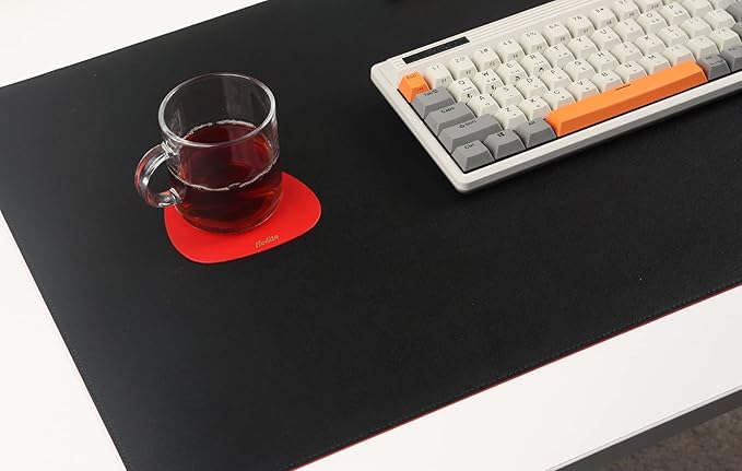 NODITO Dual-Sided Leather Desk Pad, Blotter - Image 2