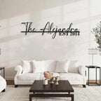 Personalized Family Name Sign | Custom Metal Sign | Metal Wall Art | Last Name - Image 2