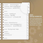 Clever Fox Password Book Spiral – Internet Address & Password Organizer - Image 4