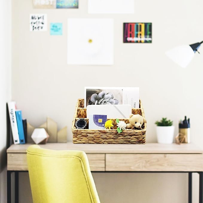 Boershun Desk Organizer – Countertop Mail Organizer, Magazine Holder, Boho - Image 9
