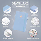 Clever Fox Planner 2nd Edition – Colorful Weekly & Monthly Goal Planner - Image 2