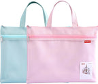 Pendancy Mesh Zipper Pouch 11x13.7 in, A4 Size Foldable Document Storage by Pendancy