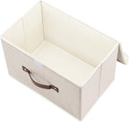 TYEERS Collapsible Storage Boxes, Washable Fabric Storage Bins - Image 3