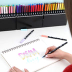tombow 56179 dual brush pen art markers, 108, side view
