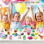 Palmatte 40PCS Mini Animal Erasers Kids Prizes Treasure Box Toys Classroom - Image 8