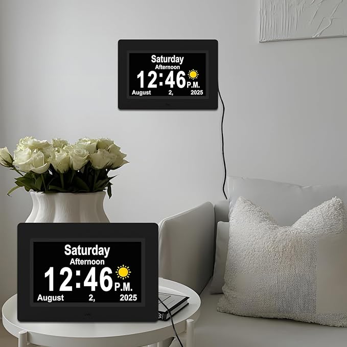 SSYA Dementia Clocks with Day and Date - Image 6