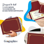 Geographics 45333 Certificate/Document Cover, 12 1/2 x 9 3/4 - Image 3