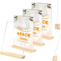 Acrylic Sign Holder 8.5" x 11" by Unknown