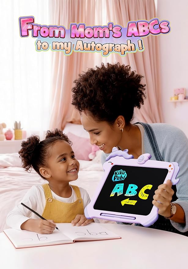 Kikapabi LCD Writing Tablet for Kids, Unicorn Toys Gifts for 3 4 5 6 7 Year Old - Image 8