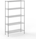 Regal Altair 18" Deep x 48" Wide x 86" Height Wire Shelving Kit | 5-Tier | NSF by Regal+Altair