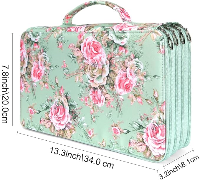 Vomgomfom Large Capacity Colored Pencil Case - Image 2