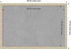 Amanti Art Silver Framed Magnetic Board 26x38 Large Vision Board - Image 2