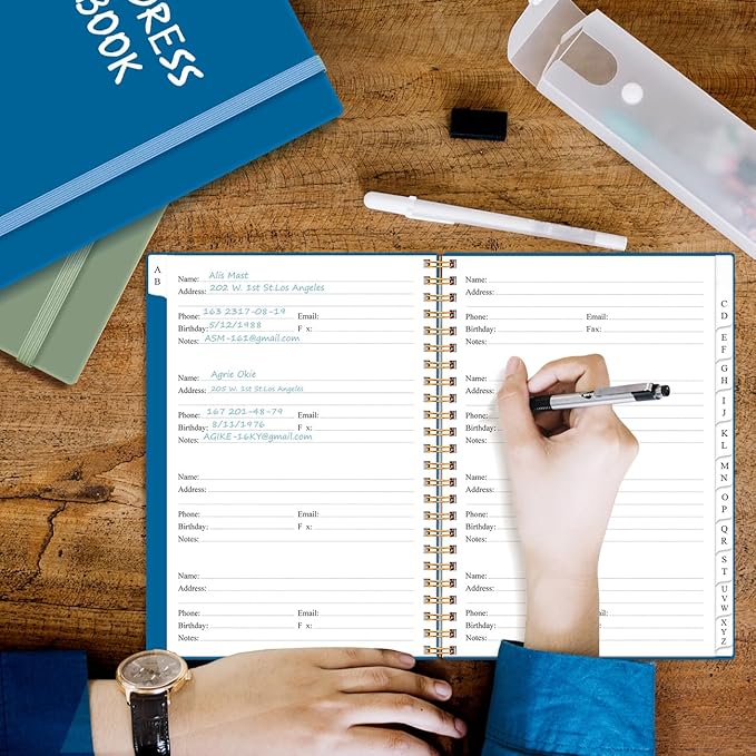 Address Book with Alphabetical Tabs - Image 6