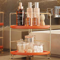 FSyueyun 2-Tier Corner Bathroom Counter Organizer, Tool-Less Installation by FSyueyun