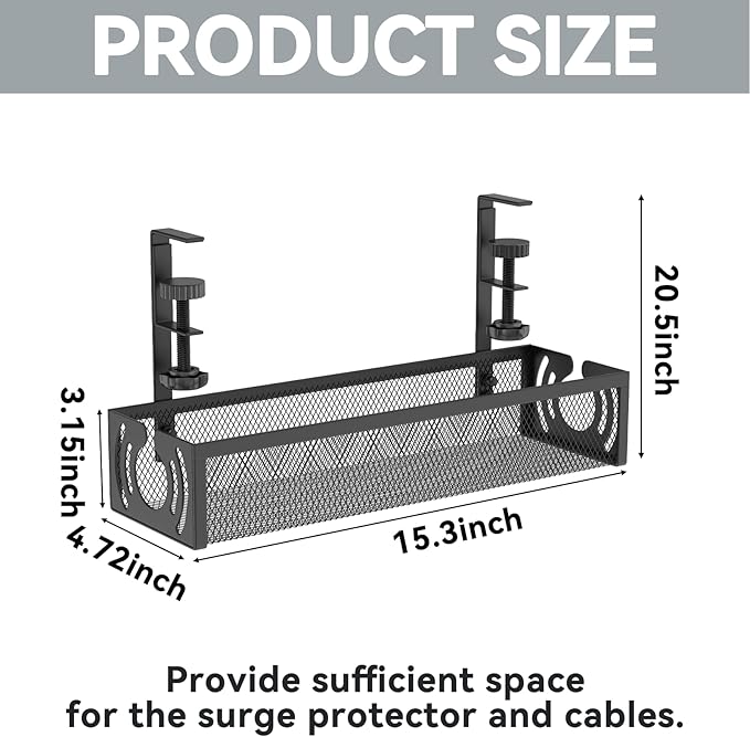 Cable Management, Metal Cable Organizer - Image 5