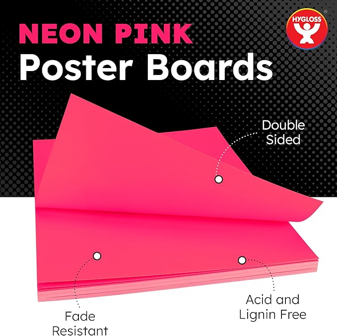 Hygloss Medium Poster Board 11x14 - Image 2