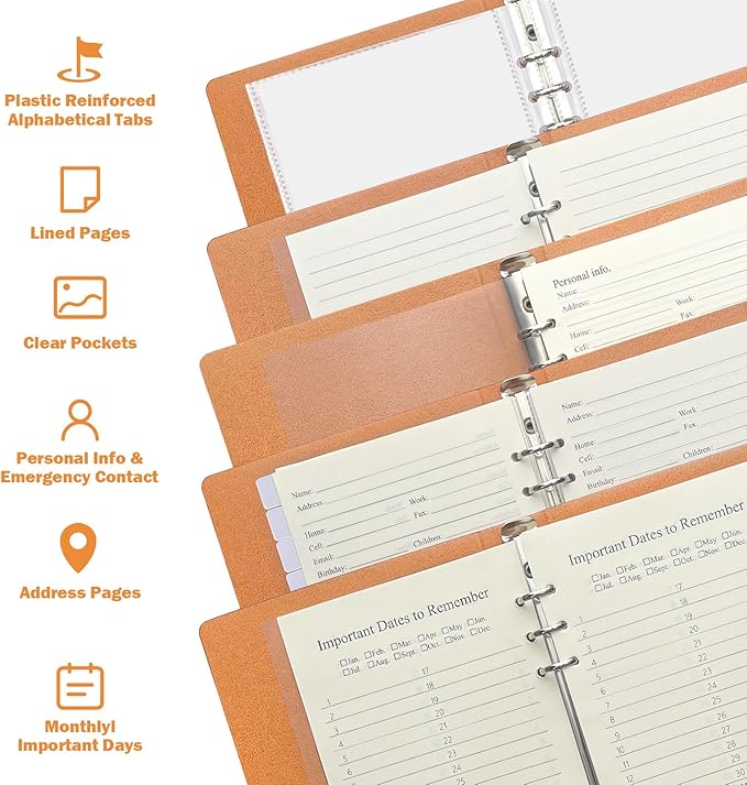 Happyaokeland Refillable Address Book - Image 3
