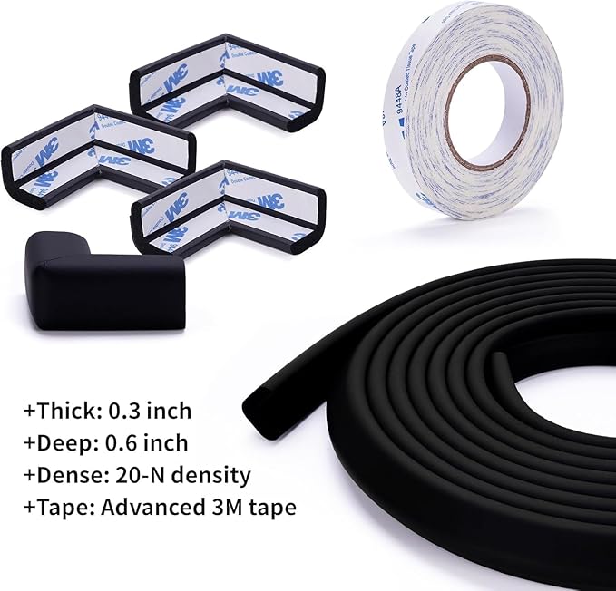 Baby Proofing Edge and Corner Guards, Safety Furniture Bumper, Baby Corner - Image 5