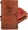 Bliver Personalized Leather Journal Custom Notebook Customized Engraved Journal by Bliver