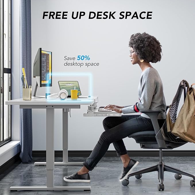 AX WABER Keyboard Tray Under Desk Pull Out - Image 3
