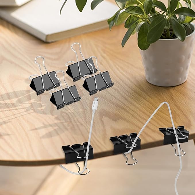 Ufmarine Extra Large Binder Clips 2 inch, Big Paper Clips - Image 7