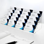 Vevitts 20 Slots Acrylic Business Card Holder