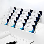 Vevitts 20 Slots Acrylic Business Card Holder by Vevitts