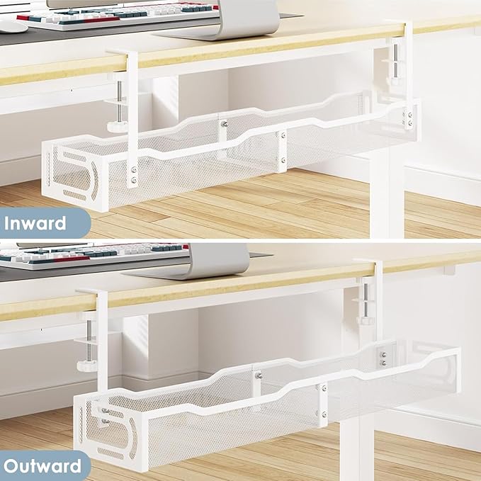 Mzmaxy Cable Management, Metal Cord Organizer - Image 7