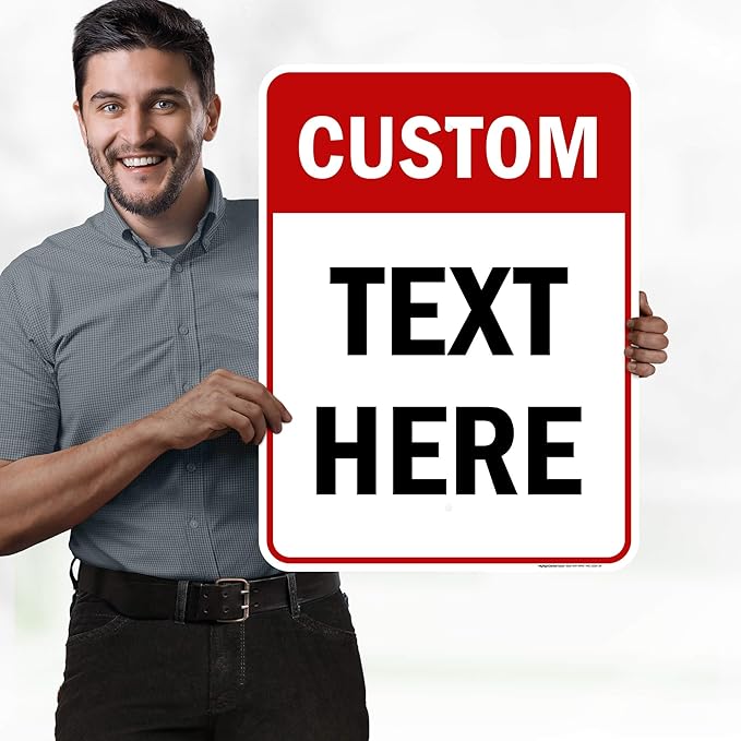 Custom Sign, Custom Sign for Business, Indoor/Outdoor use. 18x24 Inches - Image 2