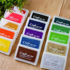 JZTang 6 Pcs Craft Ink Pad, Washable Ink Pads Multicolor Ink Pads - Image 6