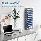 OUTWOLF 2Pack 12 Tier Hanging Wall File Organizer - Image 2
