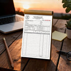 Custom Invoice Book with Logo 50 Set Personalized Receipt Books Customized - Image 7