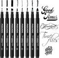 Piochoo Calligraphy Pens, 8 Size Calligraphy Pens by Piochoo