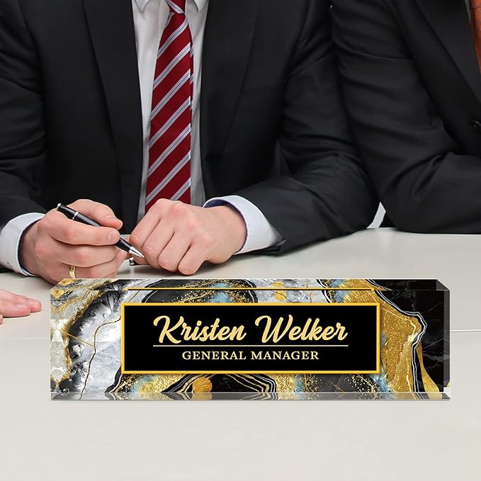 Personalized Name Plate, Custom Office Decor - Image 7