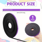 AmazingSpark Magnetic Tape Roll Thin Strips, 1/4 Inch x 33 Feet Magnetic Board - Image 2