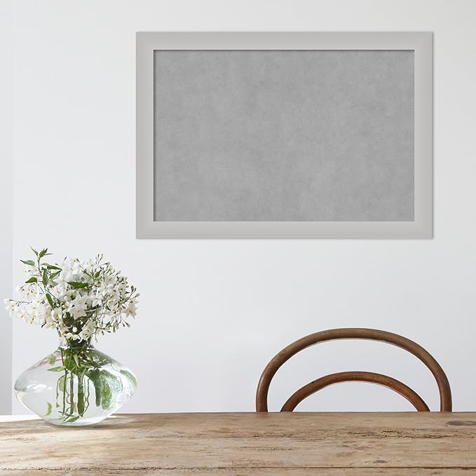 Amanti Art Silver Framed Magnetic Board 19x27 Medium Vision Board - Image 5
