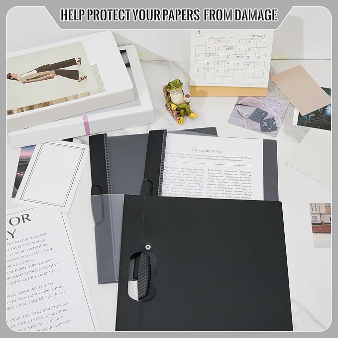 Teling 24 Pcs Clear Report Covers - Image 5