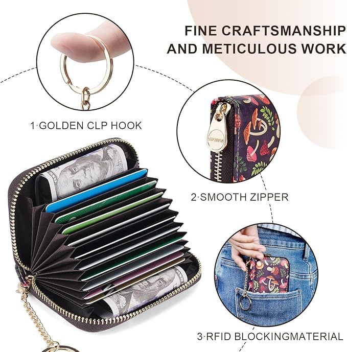 APHISON RFID Credit Card Holder Wallets - Image 5