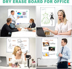 H-Qprobd 3' x 2' Whiteboard Dry Erase White Board - Image 6